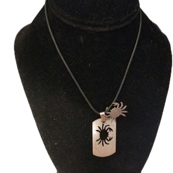 Cancer Zodiac Necklace - Picture 5 of 5